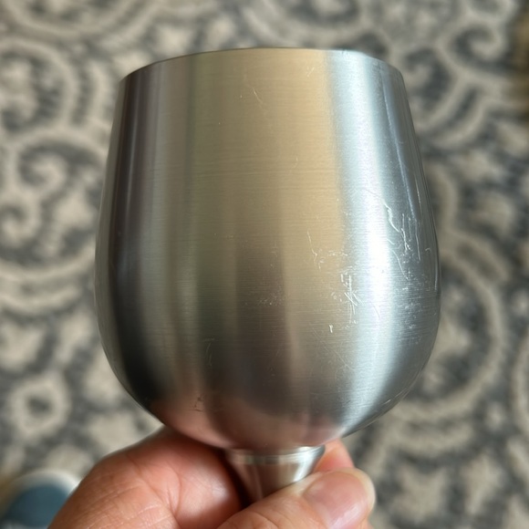 Singapore Eastern Pewter Goblet Single Wine Cup - Picture 11 of 13